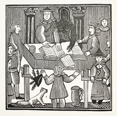 The Whole Trial and Indictment of Sir John Barleycorn, Knt. (illustration) by English School