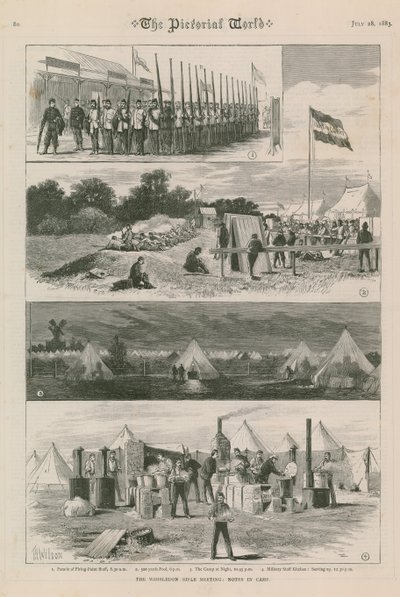 The Wimbledon Rifle Meeting by English School