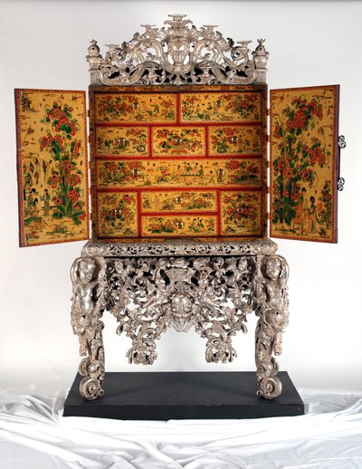 The Witcombe Cabinet, c.1697 by English School