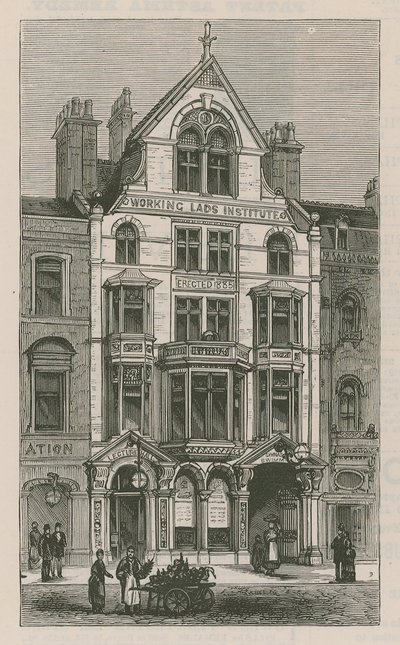 The Working Lads Institute, Whitechapel by English School