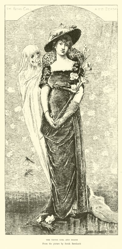The Young Girl and Death by English School