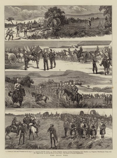 The Zulu War by English School