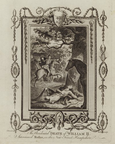 The accidental death of William II by English School