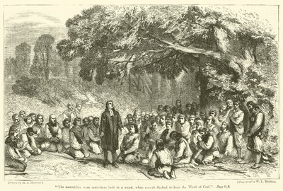 The Assemblies Were Sometimes Held in a Wood, When Crowds Flocked to Hear the Word of God by English School