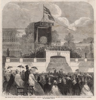 The award of prizes at the International Exhibition by English School