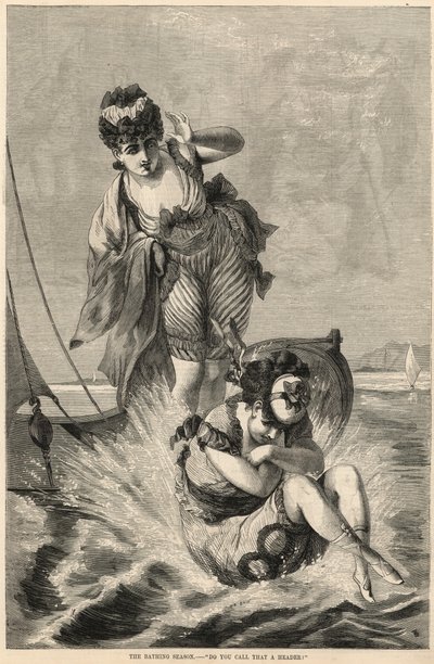 The bathing season; Do you call that a header? by English School