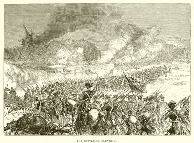 The Battle of Blenheim by English School