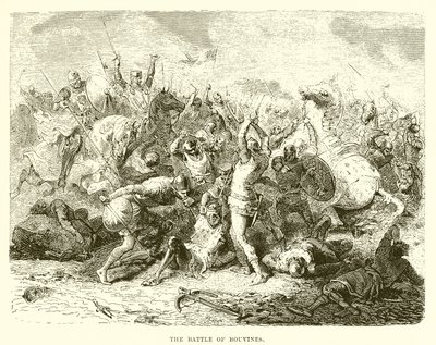The Battle of Bouvines by English School