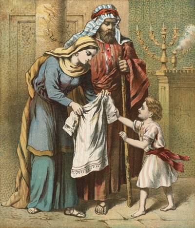 The Boy Samuel by English School