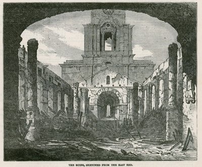 The Burning of St Anne