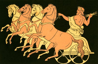 The Chariot of Zeus by English School