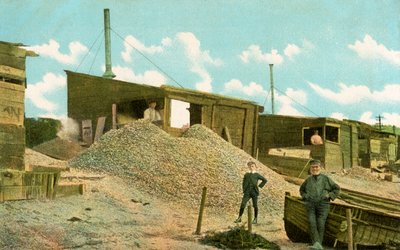 The cockle sheds in the old town, Leigh-on-Sea, Essex, England by English School