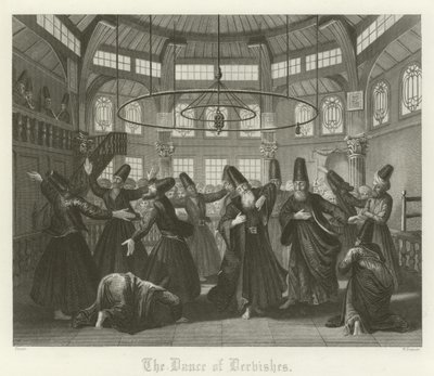 The Dance of Dervishes by English School
