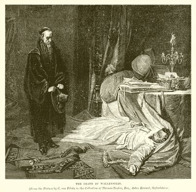 The Death of Wallenstein by English School