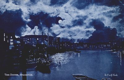 The docks, Stockton-on-Tees by English School