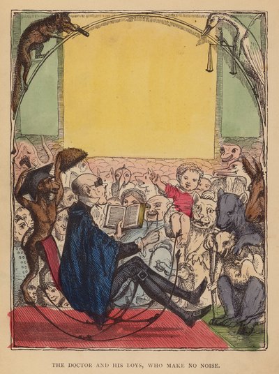 The doctor and his boys, who make no noise by English School