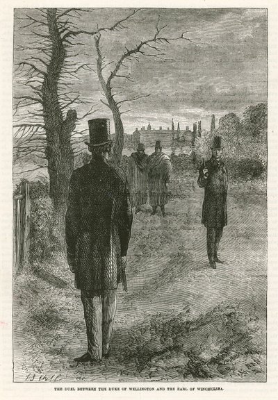 The Duel Between the Duke of Wellington and the Earl of Winchelsea by English School