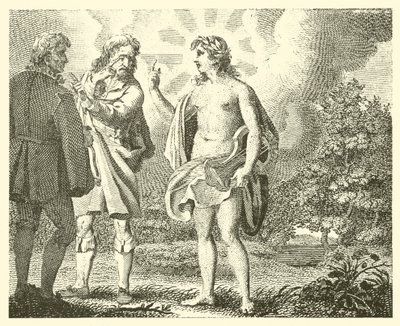 The Envious Man and the Covetous by English School