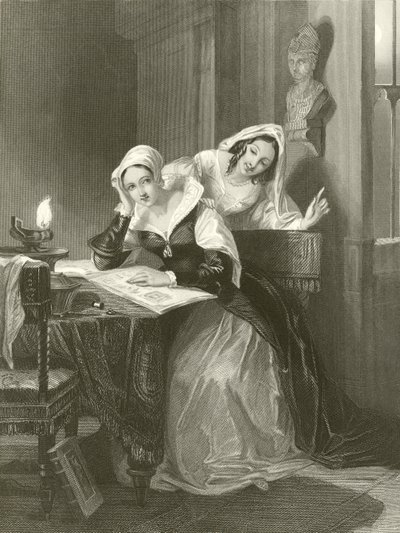 The Fair Maids of Einerslie by English School