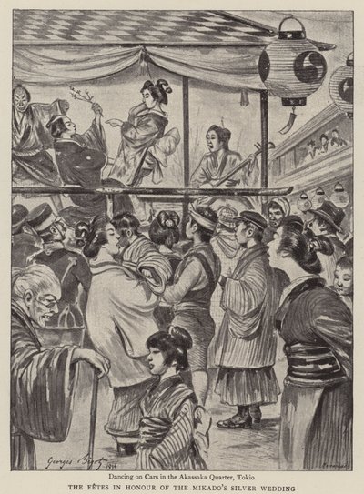 The fetes in honour of the Mikado
