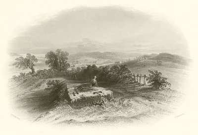 The Field of Bannockburn by English School
