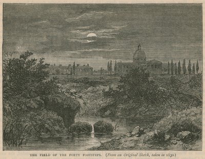 The Field of the Forty Footsteps, Bloomsbury by English School