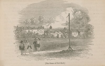 The Game of Pall Mall by English School