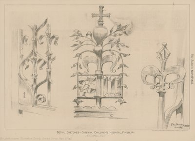 The gateway, Childrens Hospital, Finsbury by English School