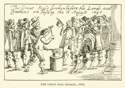 The great seal broken by English School