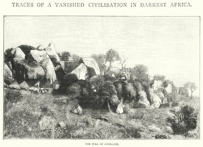 The hill of Zimbabye by English School