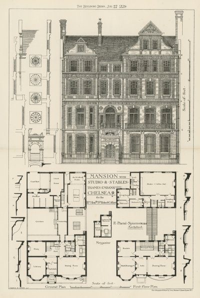 The home of Sir Robert Collier by English School