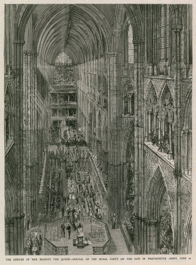 The Jubilee of Her Majesty The Queen by English School