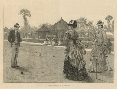 The Last Croquet Game of the Season by English School