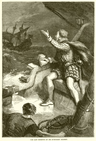 The Last Moments of Sir Humphrey Gilbert by English School