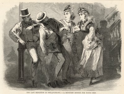 The Last Sensation in Philanthropy; A Midnight Mission for Young Men by English School