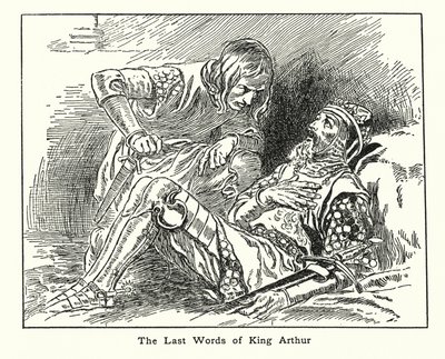 The Last Words of King Arthur by English School