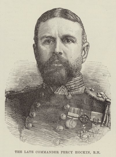 The late Commander Percy Hockin, RN by English School