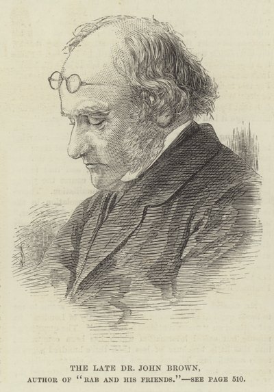 The late Dr John Brown, Author of 