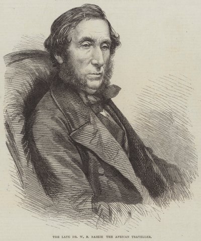 The late Dr W B Baikie, the African Traveller by English School