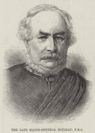 The late Major-General Boileau, FRS by English School