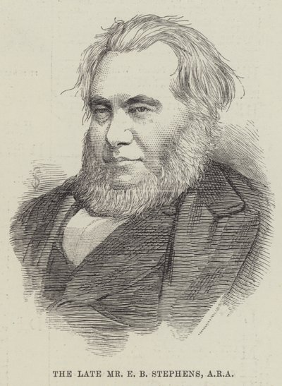 The late Mr E B Stephens, ARA by English School
