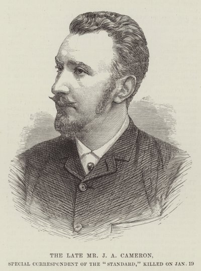 The late Mr J A Cameron, Special Correspondent of the 