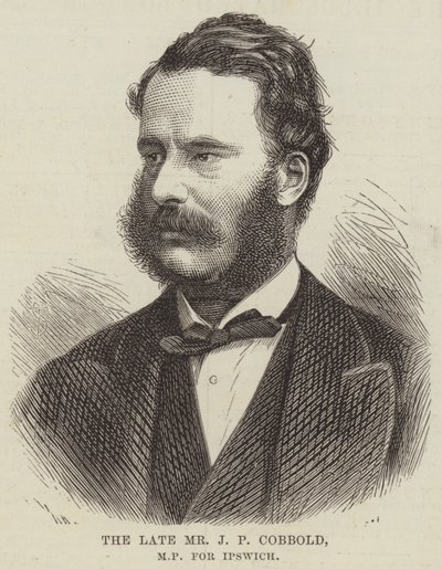 The late Mr J P Cobbold, MP for Ipswich by English School