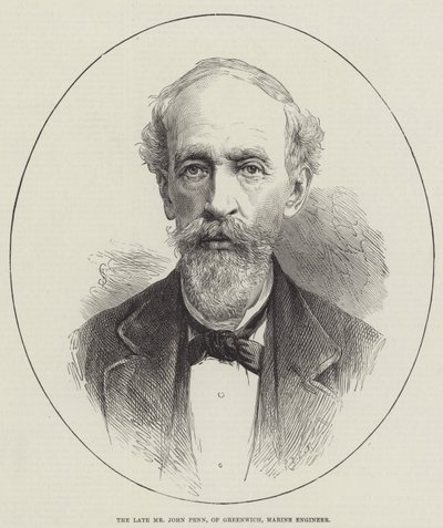 The late Mr John Penn, of Greenwich, Marine Engineer by English School
