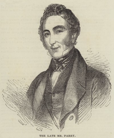 The late Mr Parry by English School
