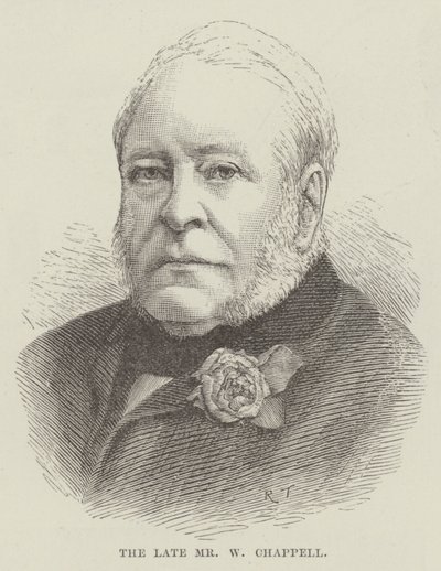 The late Mr W Chappell by English School