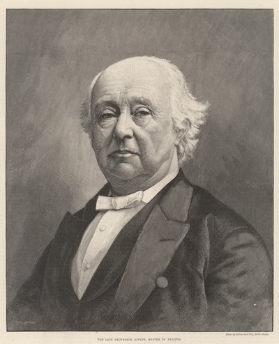 The Late Professor Jowett, Master of Balliol by English School