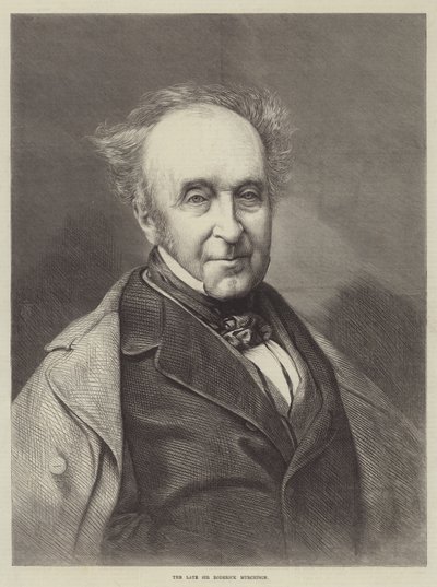 The late Sir Roderick Murchison by English School