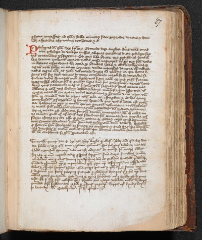 The Letter of Robert the Bruce to Edward II by English School