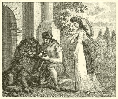 The Lion in Love by English School